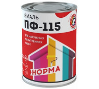 Эмаль ПФ-115 универсальная Норма